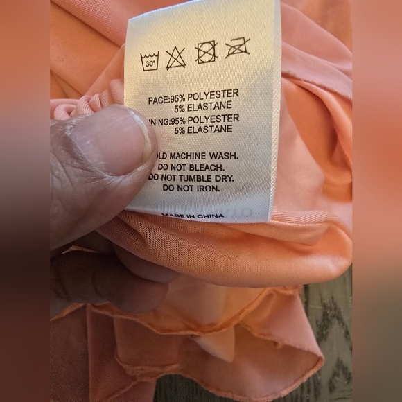 NWT Peppermayo Katiya Maxi Dress - Peach Size 8 - Picture 5 of 16